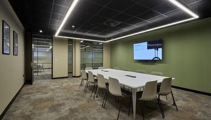 Orbit Spaces meeting room, The Point - BIR:Four in Warrington