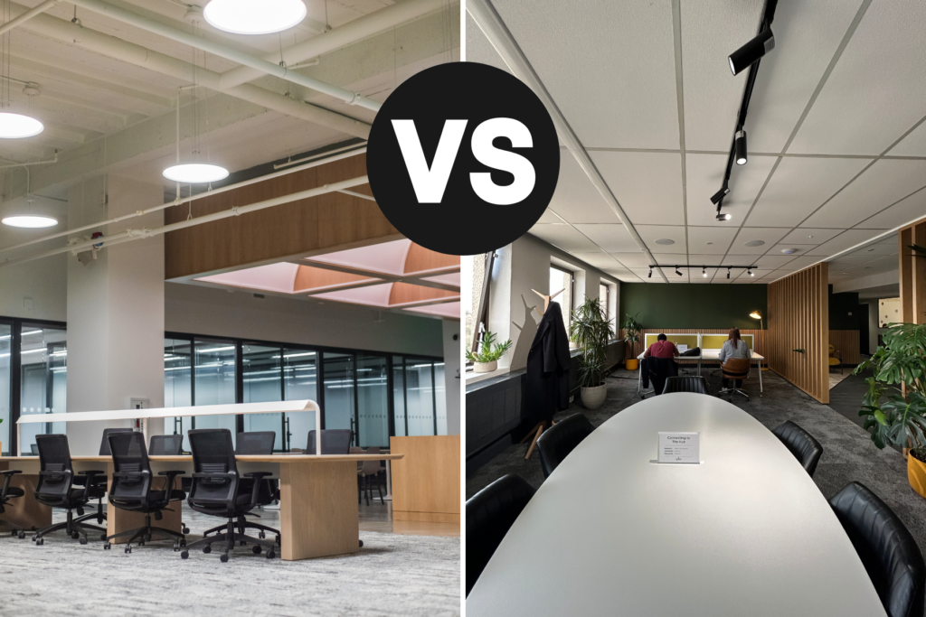 Serviced Office vs Coworking Space