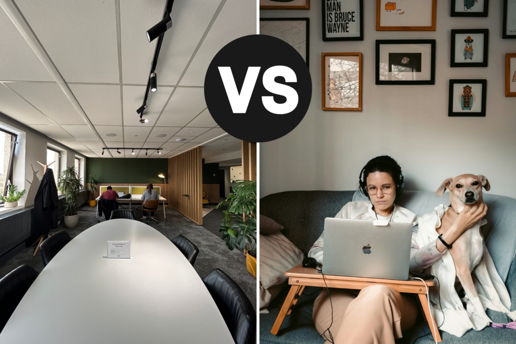 Coworking vs Home Working